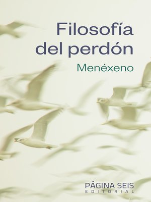 cover image of Filosofía del perdón
